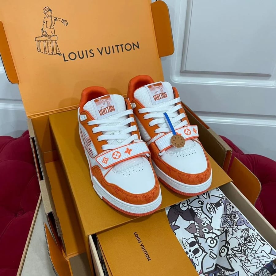 حذاء  Lv trainer من لويس فيتون