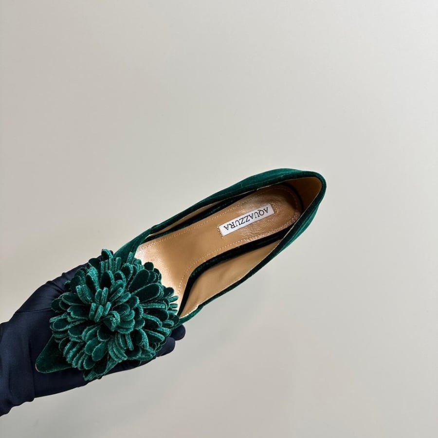 حذاء Couturier بكعب عالي من اكوازورا