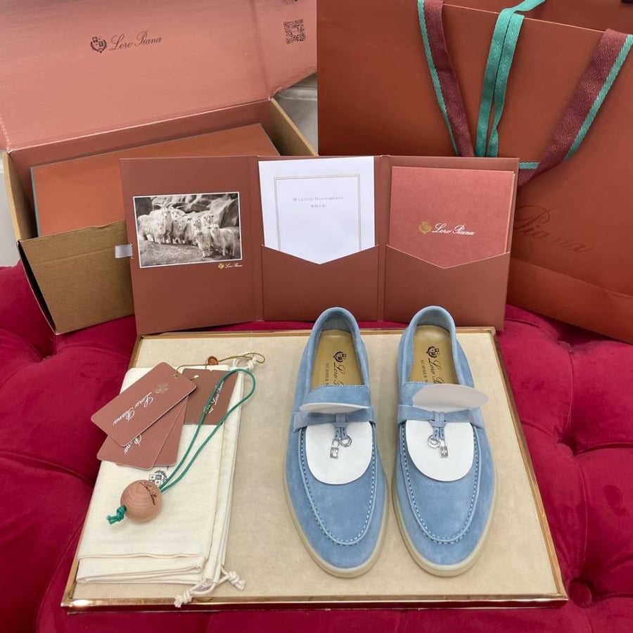 Summer charms walk shoes from Loro Piana