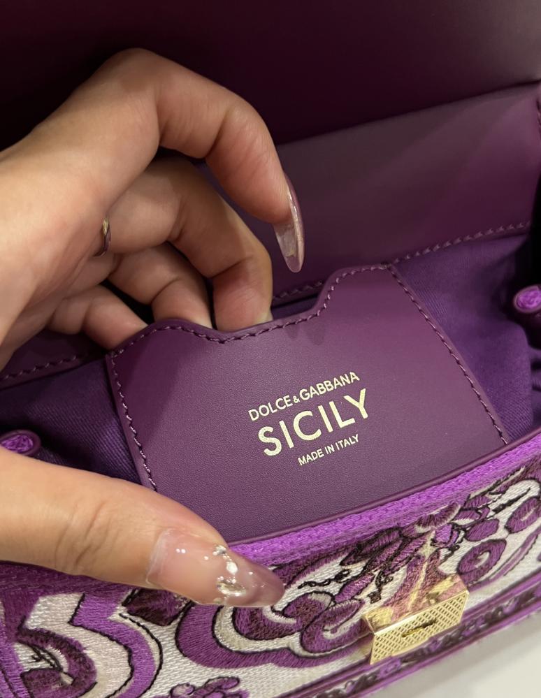 حقيبة Sicily من دولتشي اند غابانا