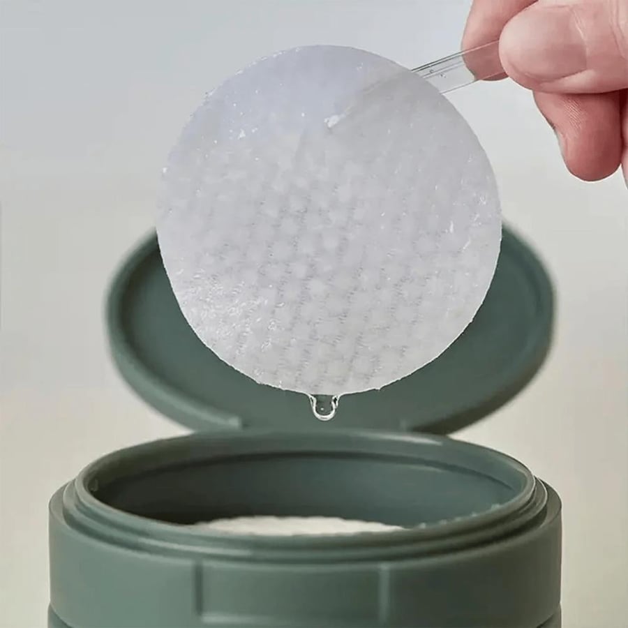 Cotton cushions with toner Clear Heartleaf 77% of types - 70 cushions