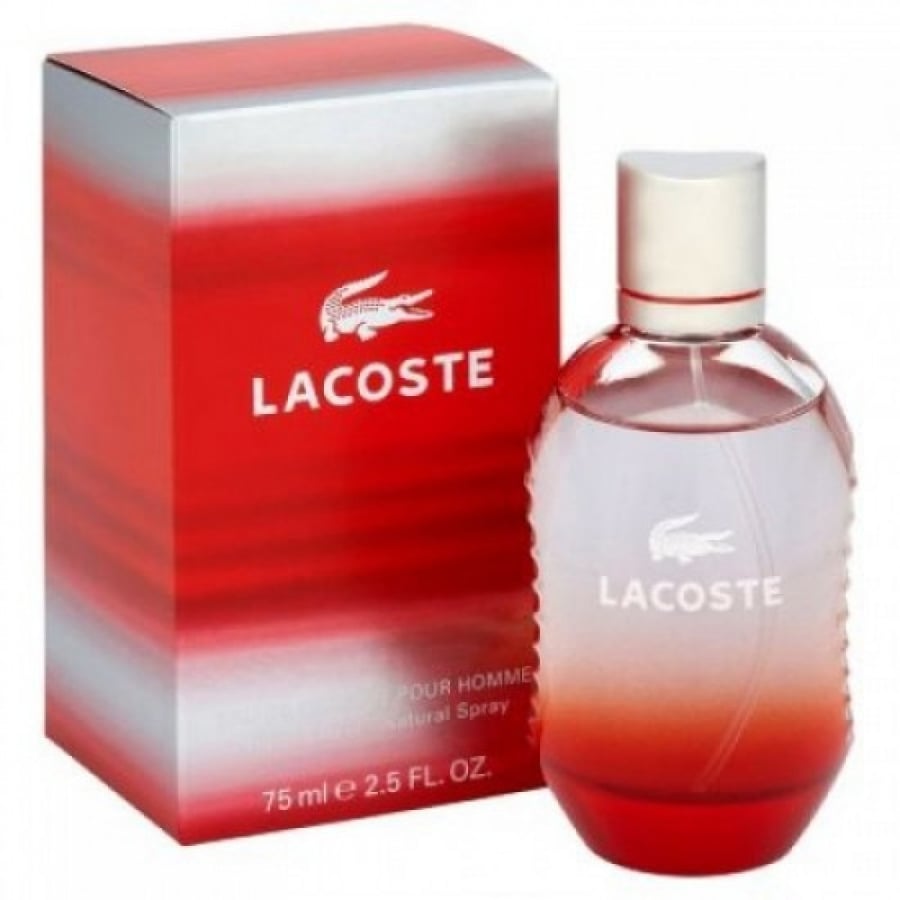 Lacoste Red men's perfume, eau de toilette, 125ml