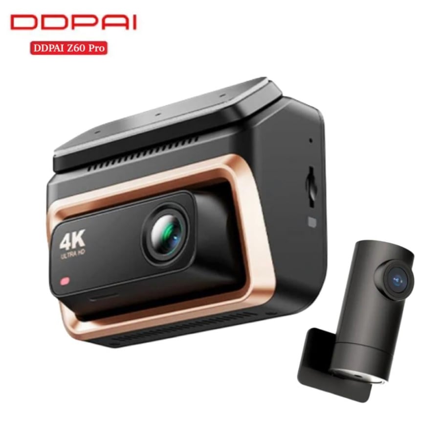 داش كام دي دي باي  DDPAI-Z60 Pro 4K GPS أمامية ، خلفية