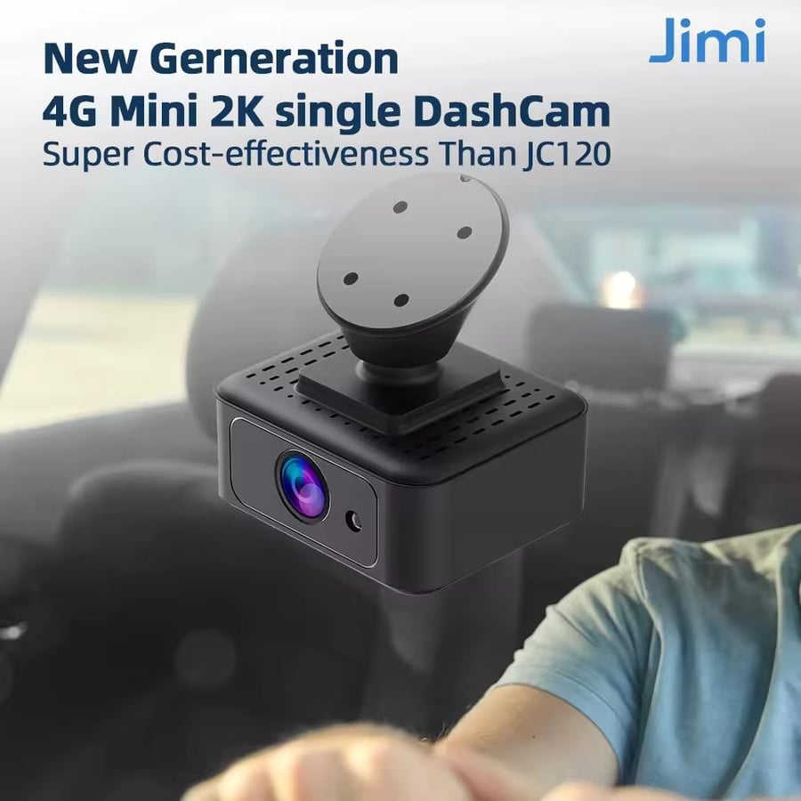 داش كام 4G -JC182 أمامية ، بث مباشر وتتبع