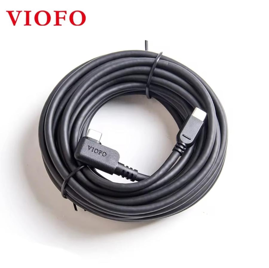 كابل وصلة للكاميرا الخلفية Viofo Type-C بطول 6/10 متر