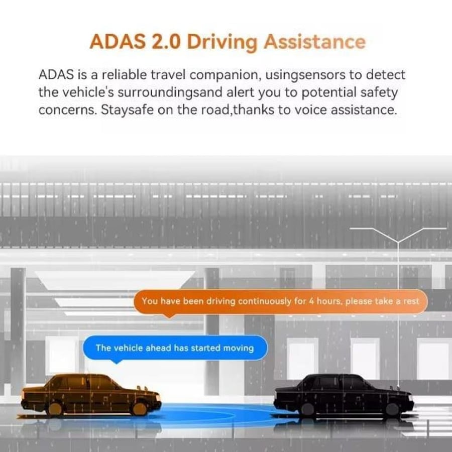 عرض خاص / داش كام دي دي باي DDPAI-Z60 4K GPS أمامية + خلفية
