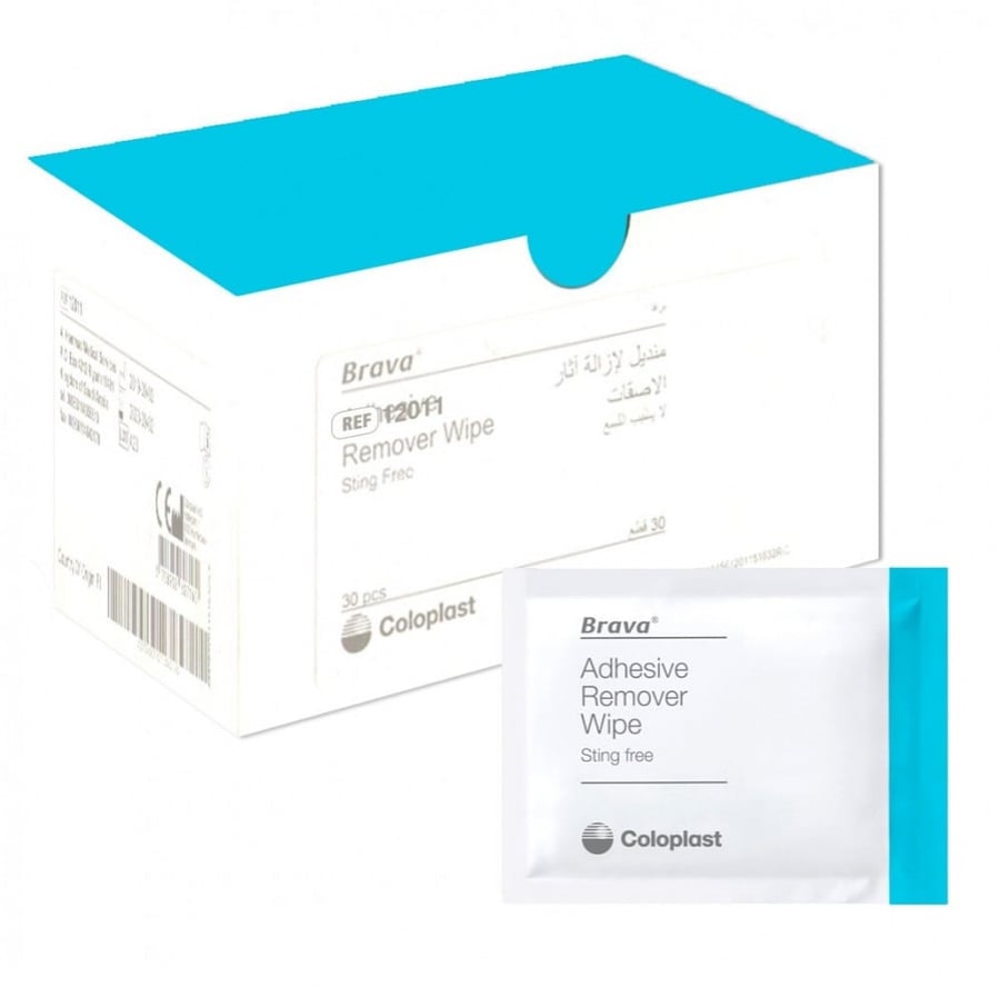 Brava Adhesive Remover Wipe Product No : 12011