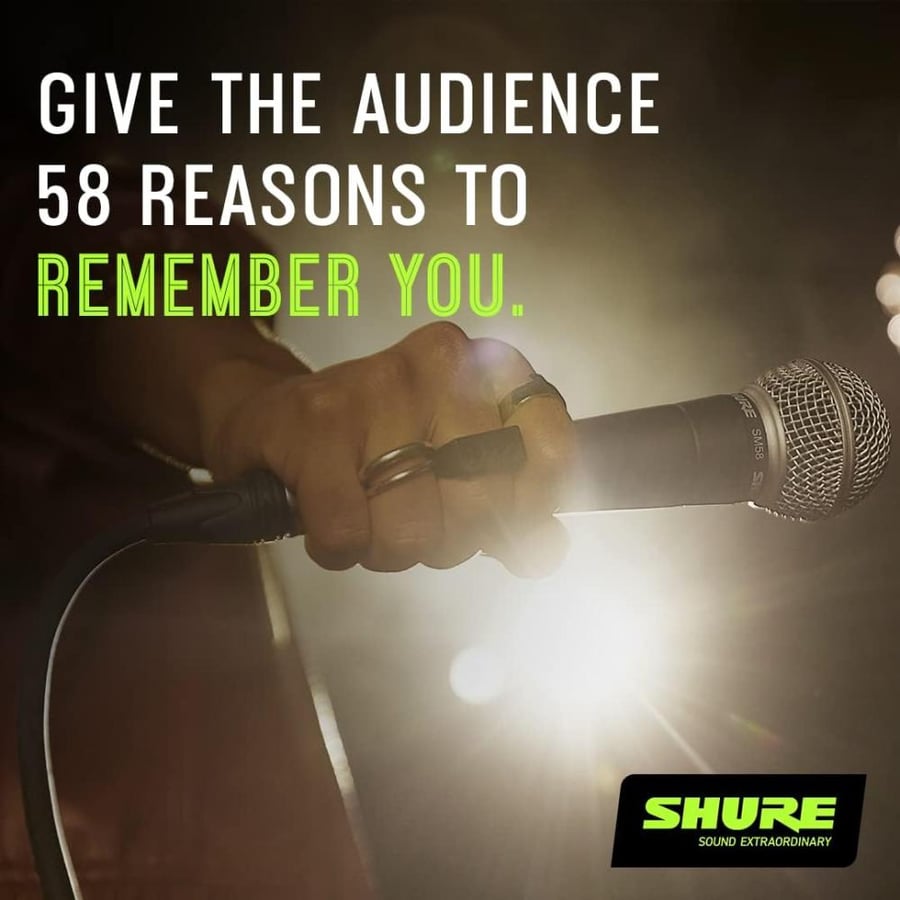 Shure SM58S - مايكروفون
