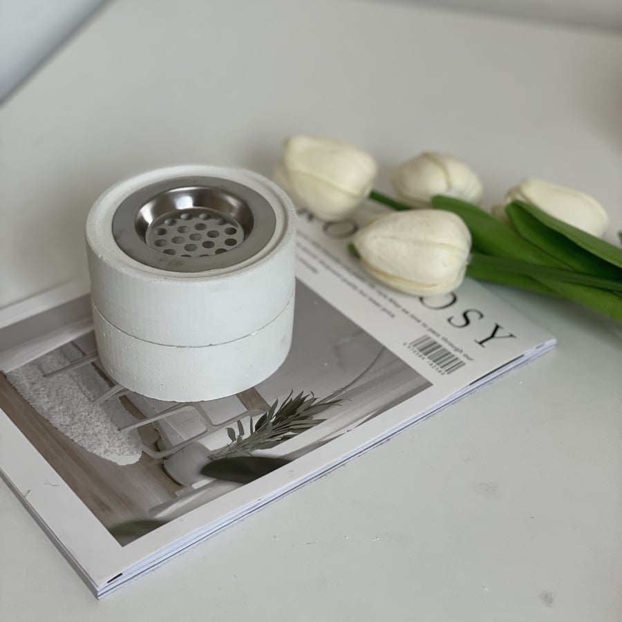 Two-piece incense burner
