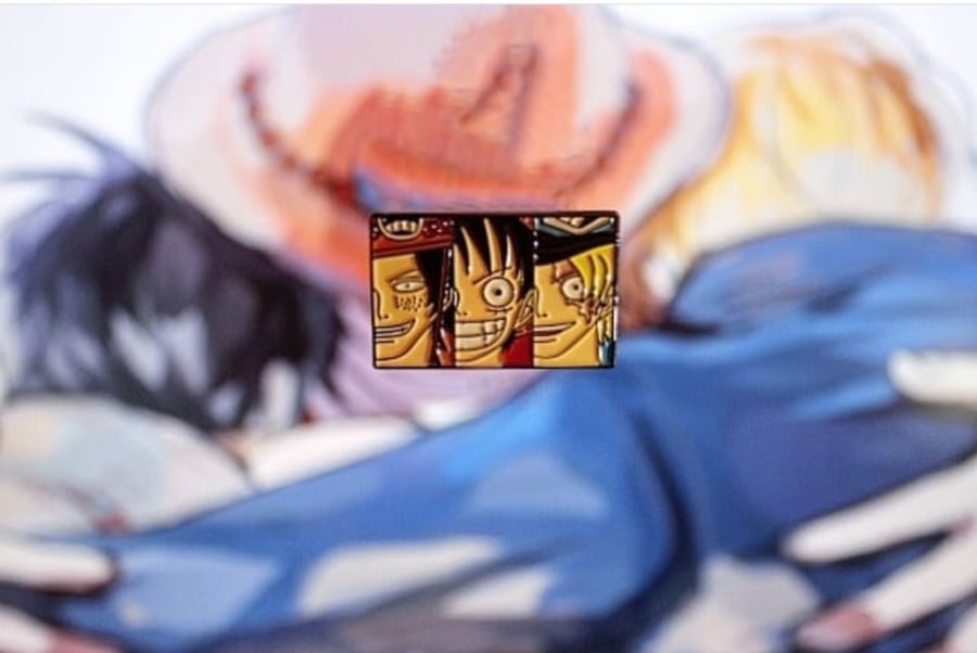بروش الإخوة  لوفي ايس سابو one piece