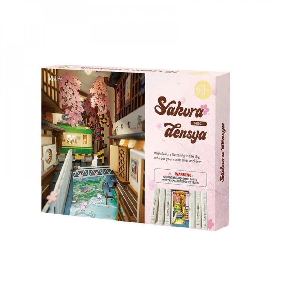 ممر اليابان بين الكتب | Sakura Densya Book Nook | DIY