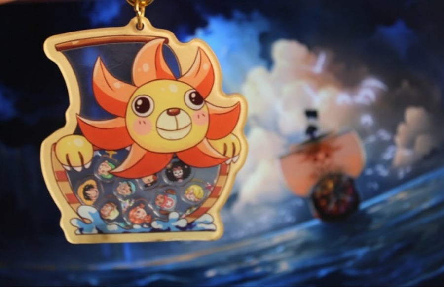ميداليات سفن ون بيس المتحركة | One Piece Shaker Ship Keychains