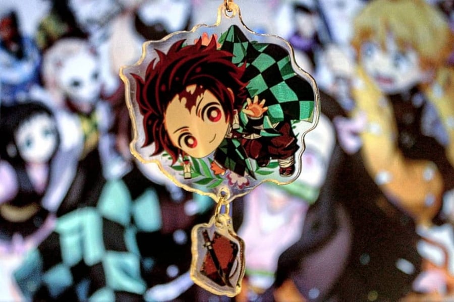 ميداليات demon slayer