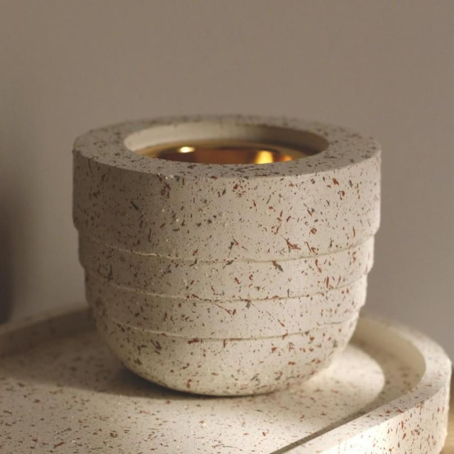 مبخر  حجري من مجموعة beige stone