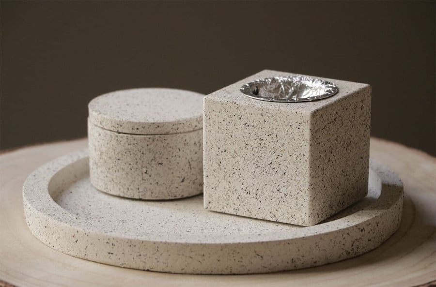 مجموعة حجرية beige stone كبيرة
