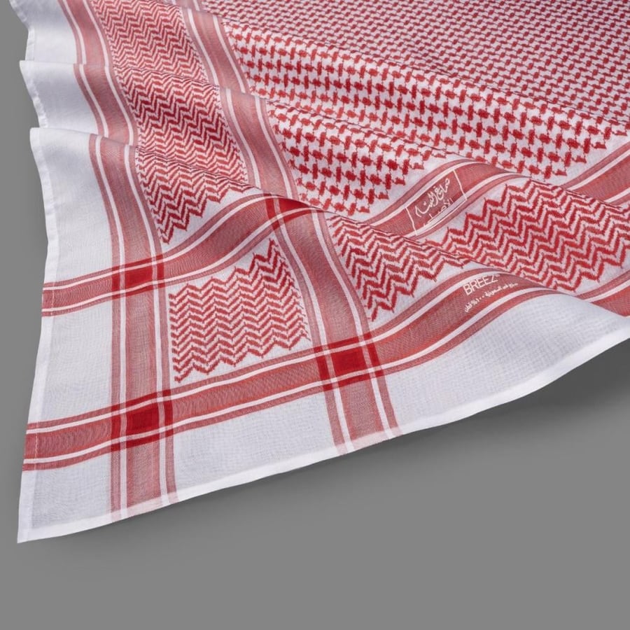شماغ بريز أحمر 5