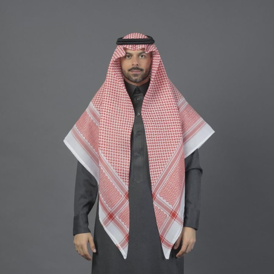 شماغ البسام البرتقالي