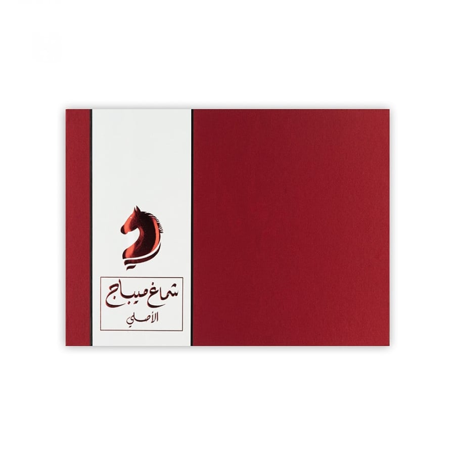 شماغ ميباج احمر غامق