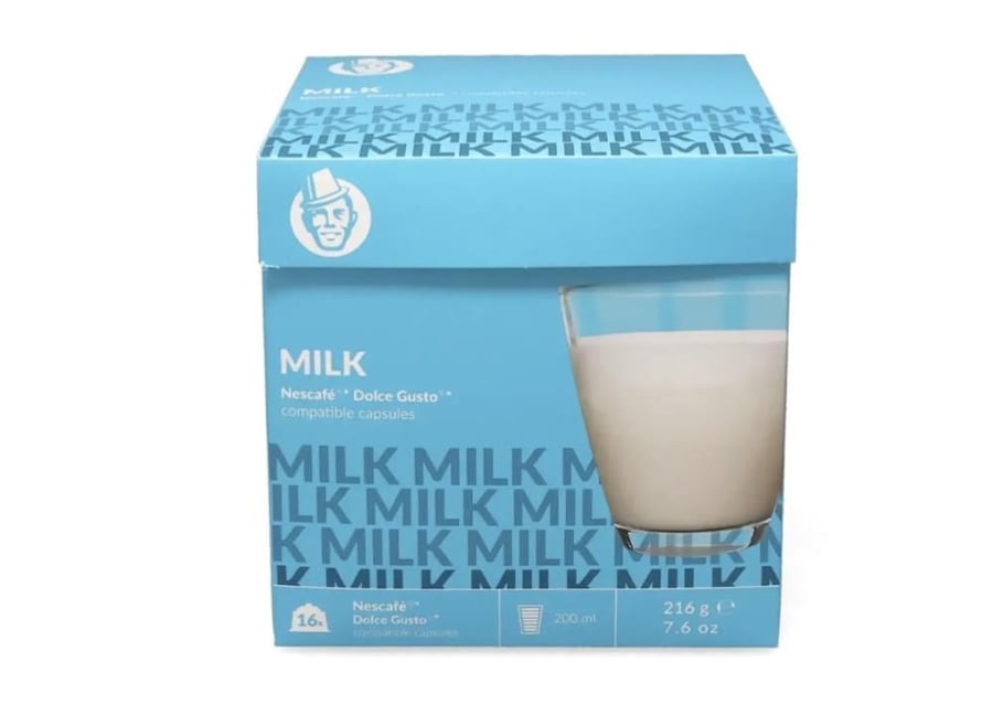 كبسولات حليب لاله دلوتشي 16 كبسوله Milk 16 pods for Dolce Gusto