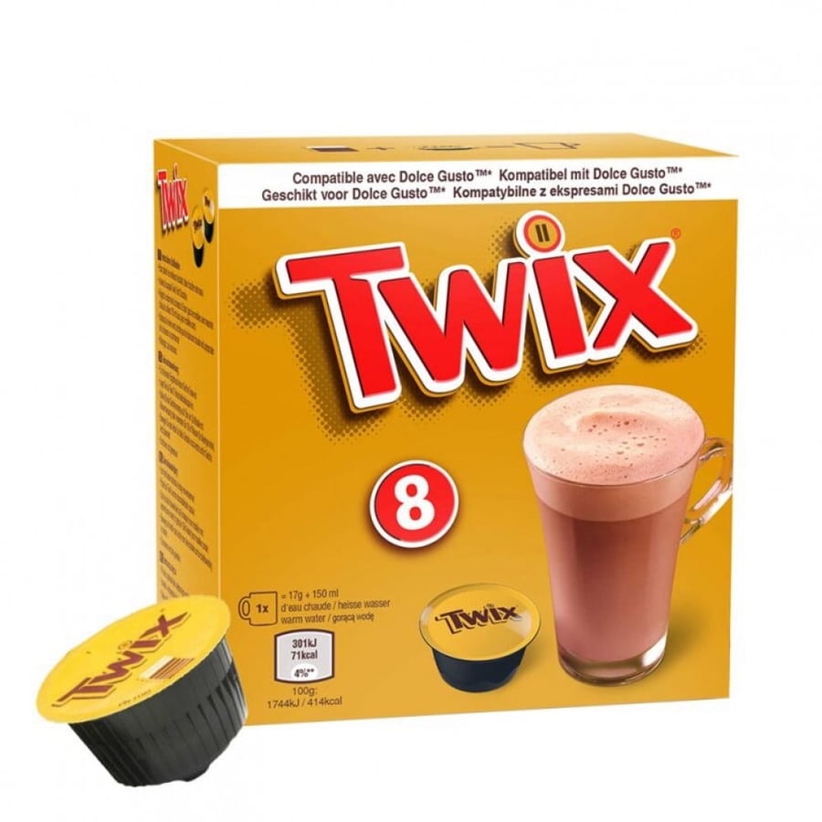 كبسولات توكس TWIX متوافقة مع دولتشي غوستو
