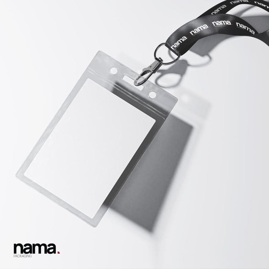 تعليقة مع حامل بطاقة