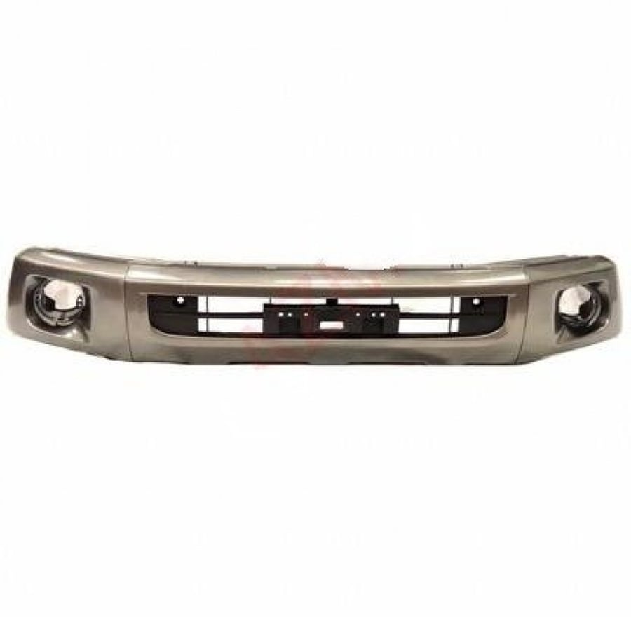 Pickup truck and quarter Jeep without opening and winch, gray color
