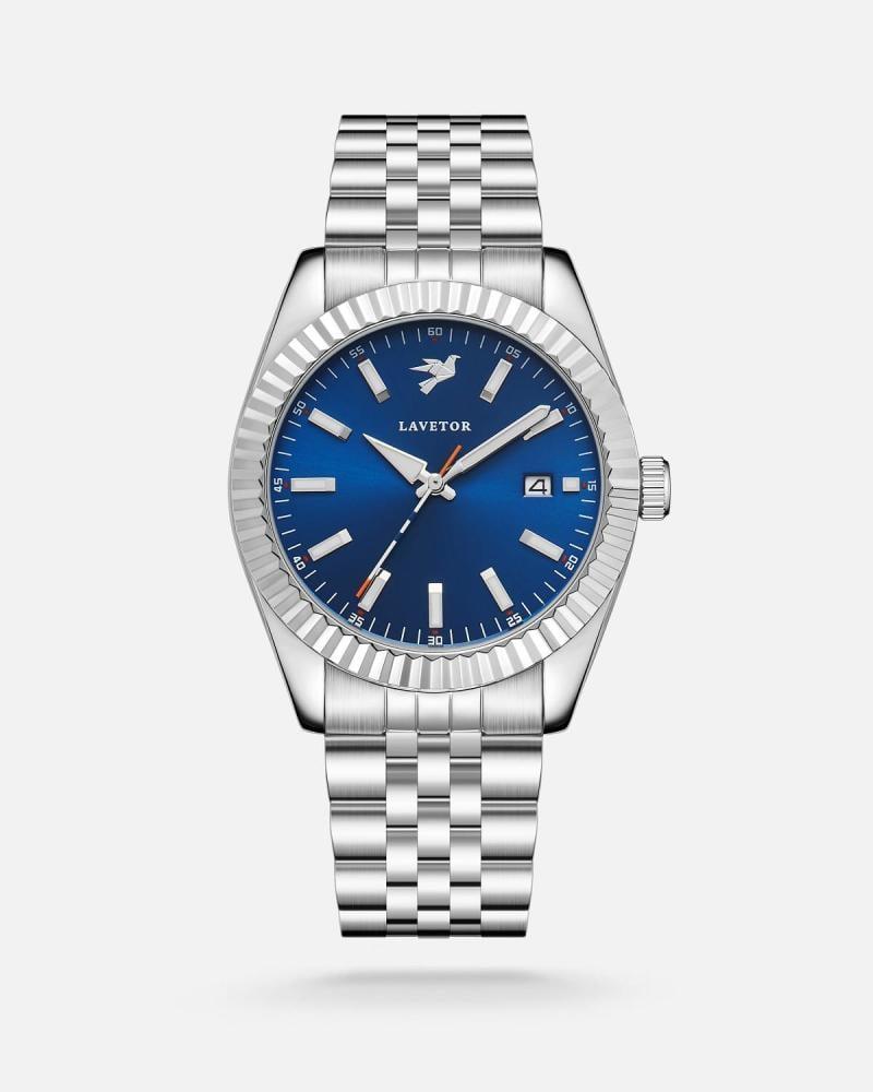 Men's watch Lavitor classic in silver color