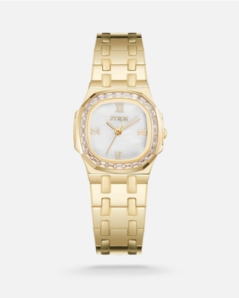 Women's steel watch in gold color | ZOS187F010301