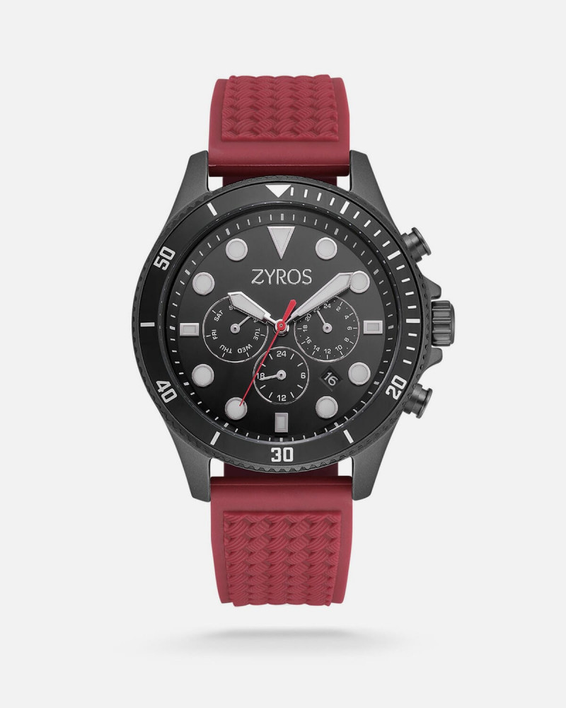 Men's watch from Rabal in red color | ZAR030M021740