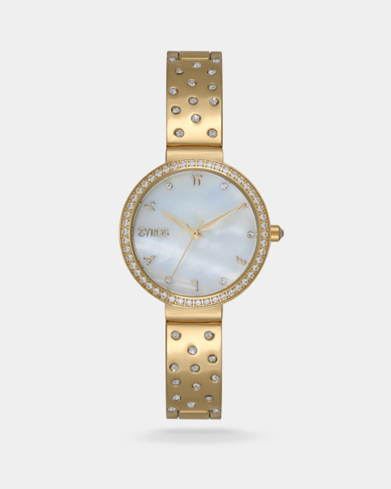 Women's gift set in gold with an elegant design