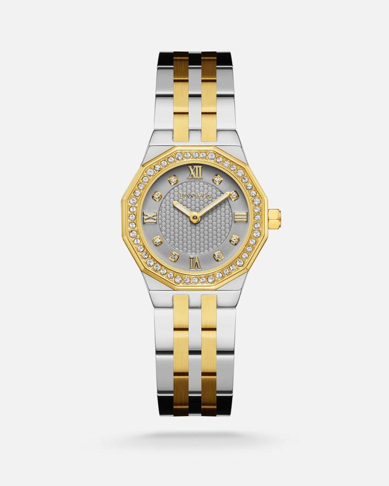 Women's watch stainless steel in gold and silver color