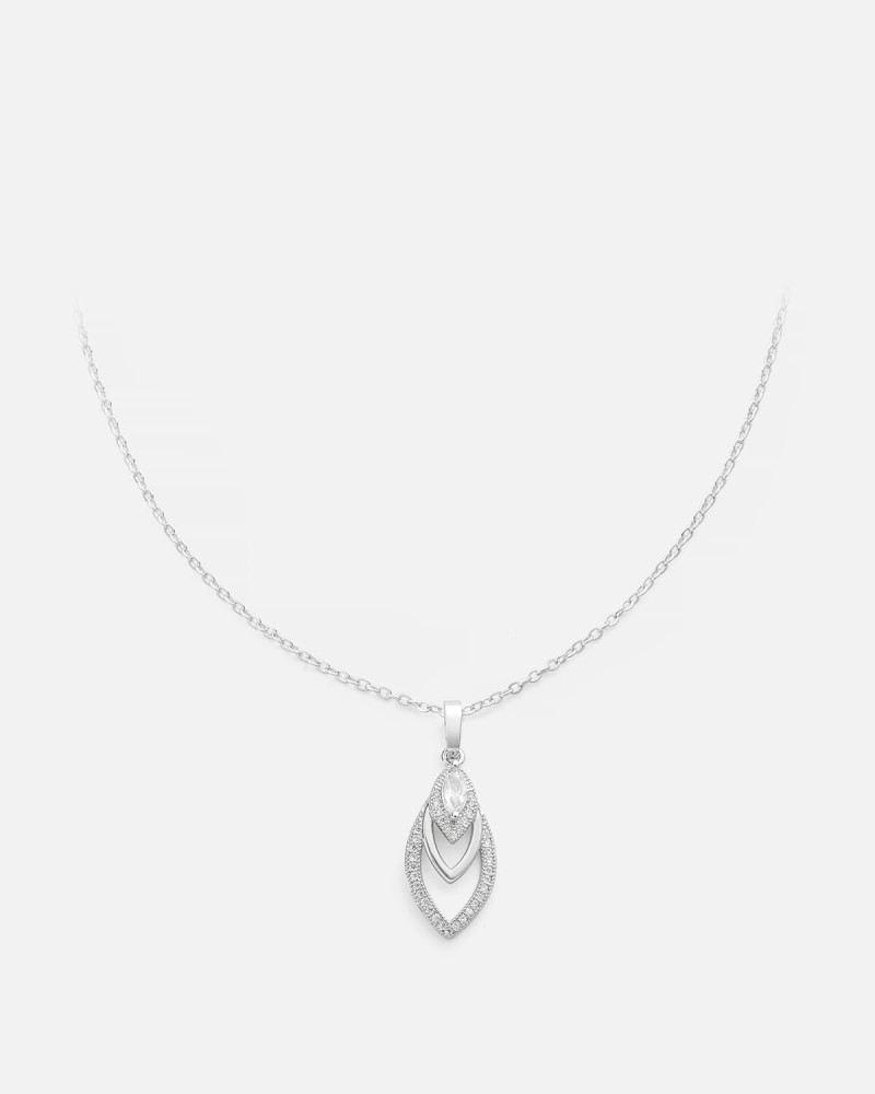 Elegant women's set in silver color