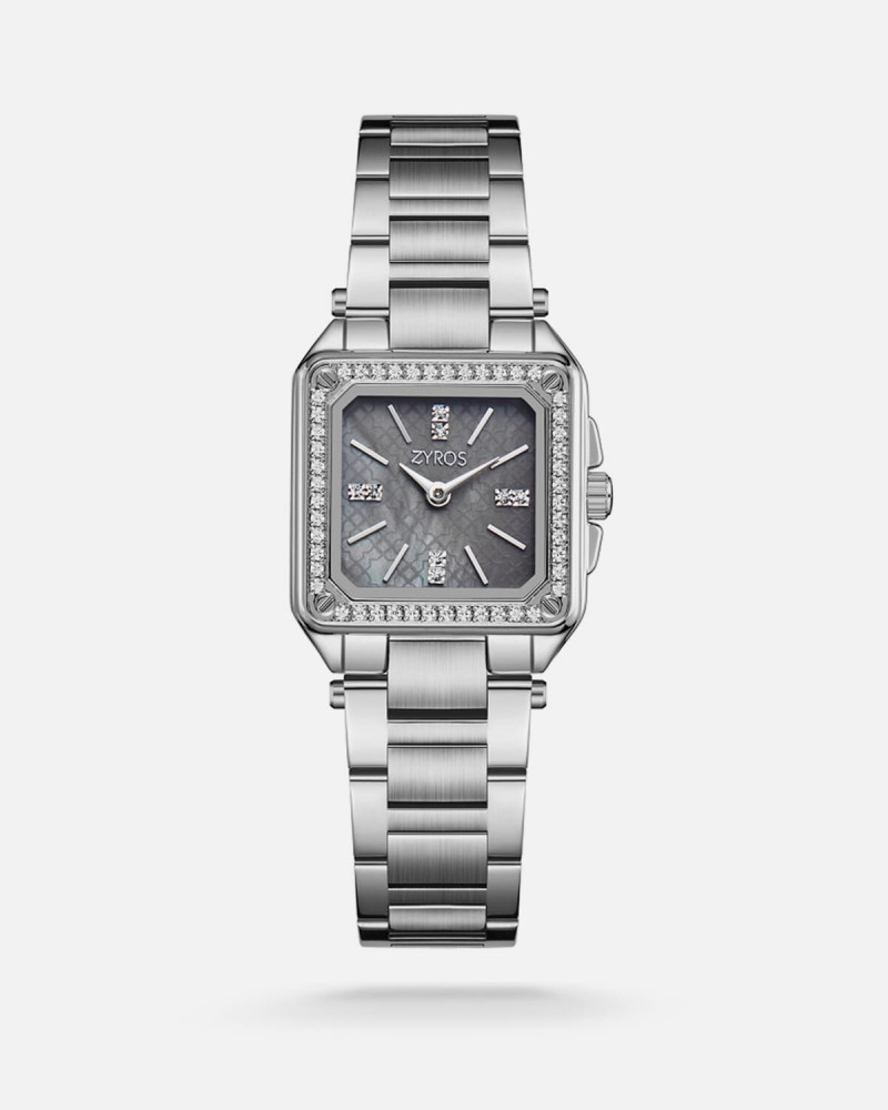 Women's watch with steel strap in silver color | ZOS100L110411