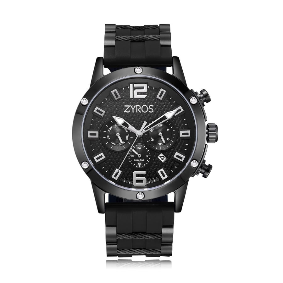Men's watch, rebel, black color | ZAR023M020202