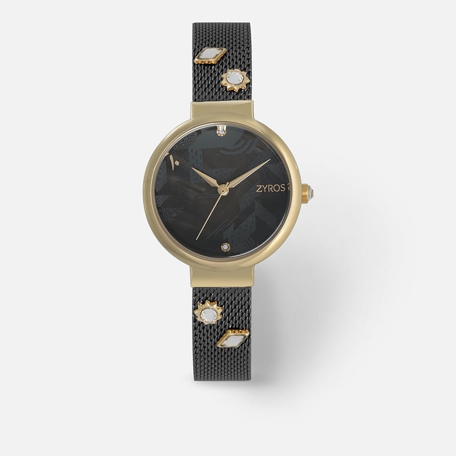 Zairous women's watch with a mesh bracelet in a modern color | ZAM024L010251