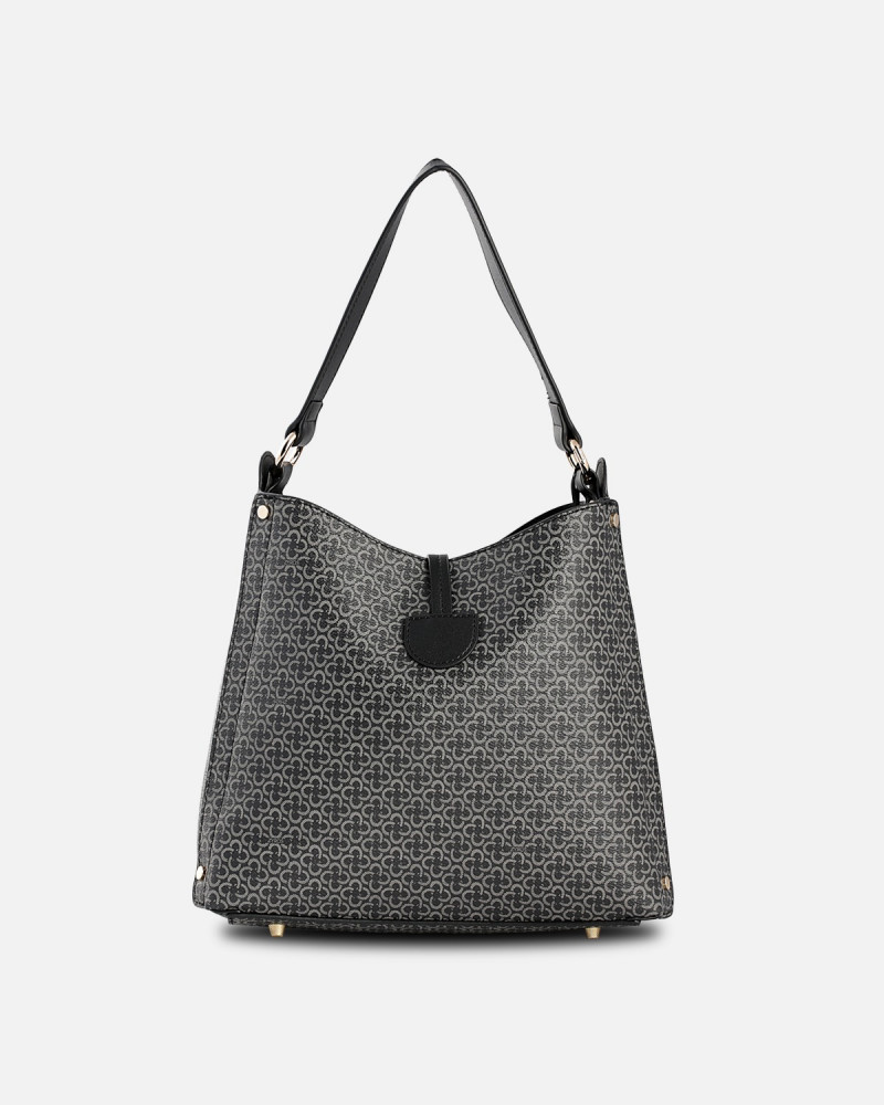 Zaros women's bag in black color with classic design | ZLH516L0201B