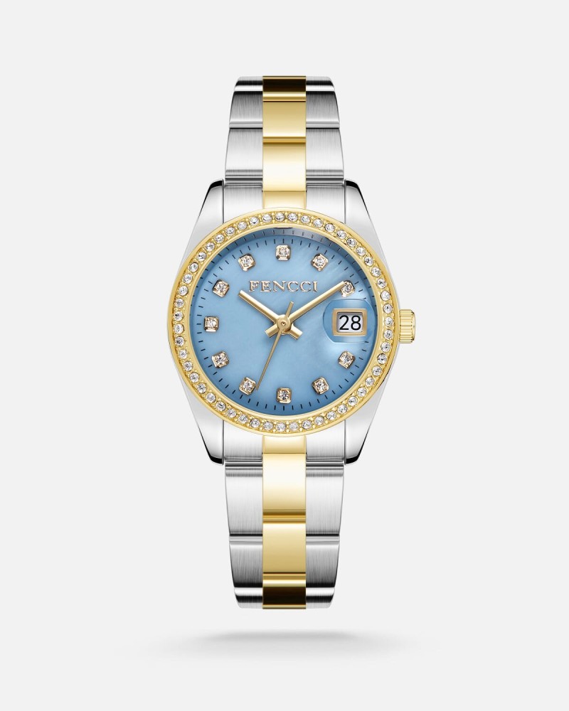Women's watch from Givenchy in gold and silver color