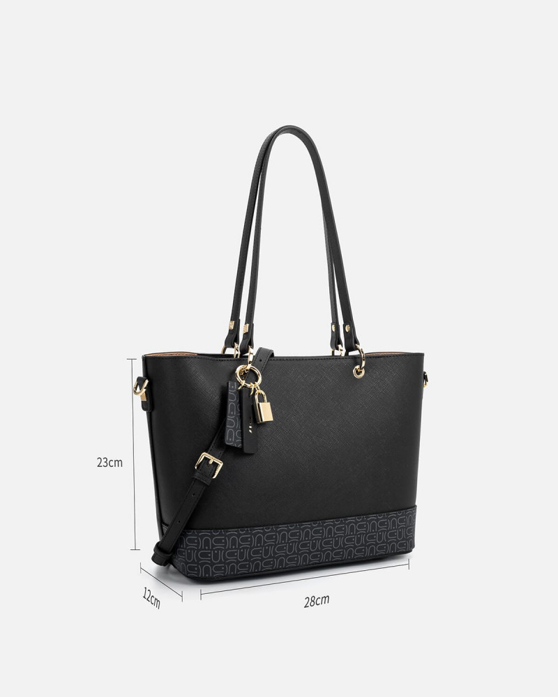 Elegant women's bag in black color | NLH036F0201