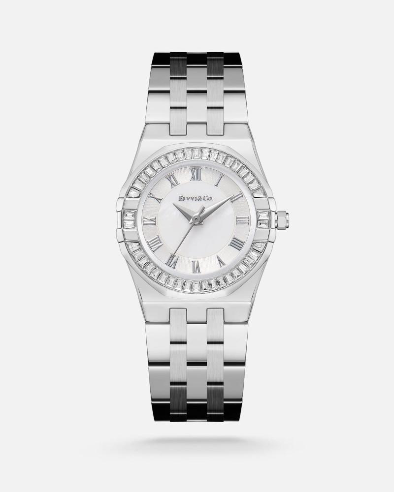 Women's watch stainless steel in silver color