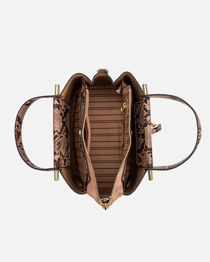 Women's bag in brown color