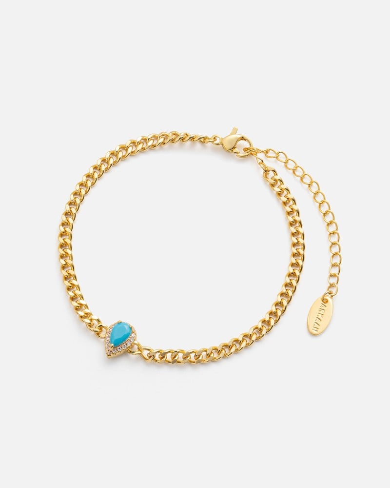 10 pieces elegant accessories in gold color