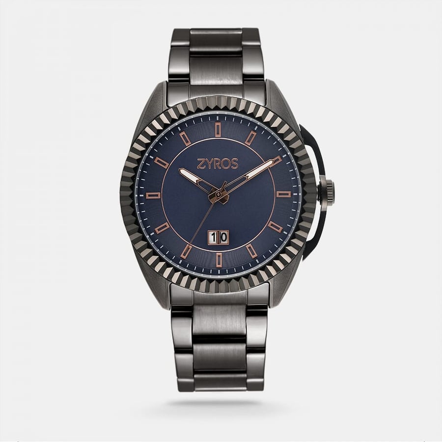 Men's classic steel watch in black | ZAS187M020502