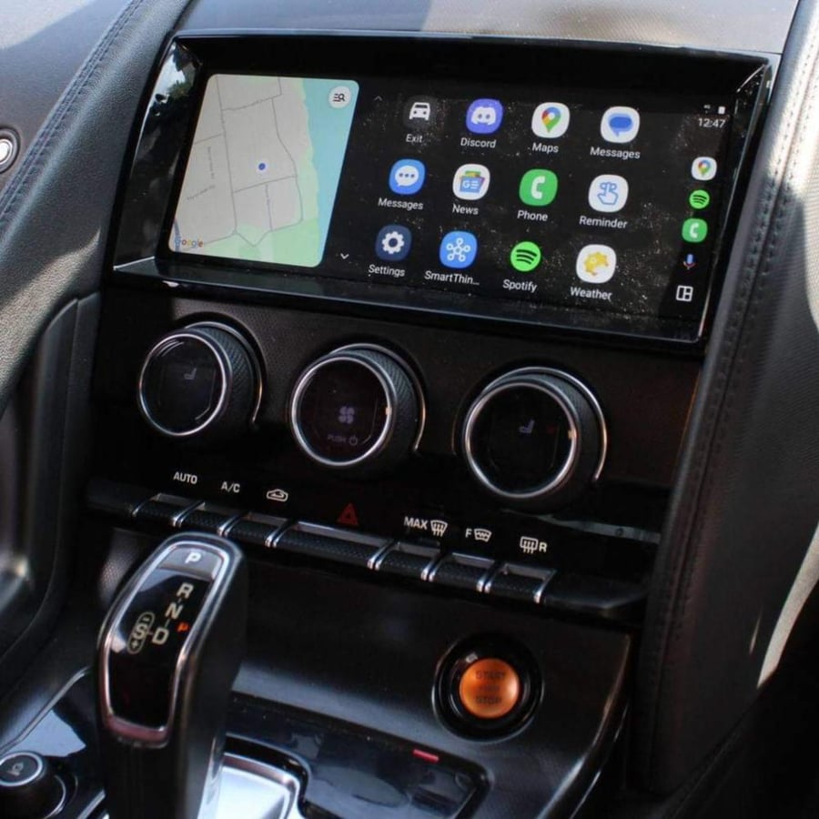 شاشة Jaguar F إف تايب كاربلاي 2013-2020
