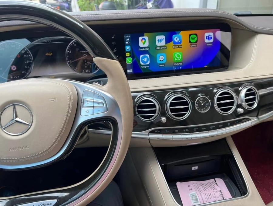 شاشة Mercedes S Class ديجيتال Full Screen Android