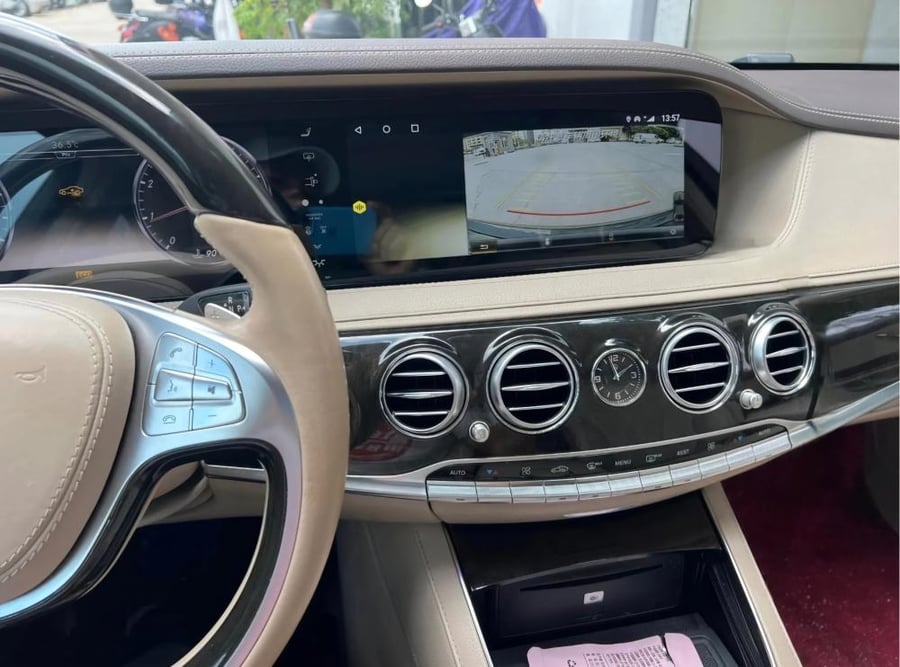شاشة Mercedes S Class ديجيتال Full Screen Android