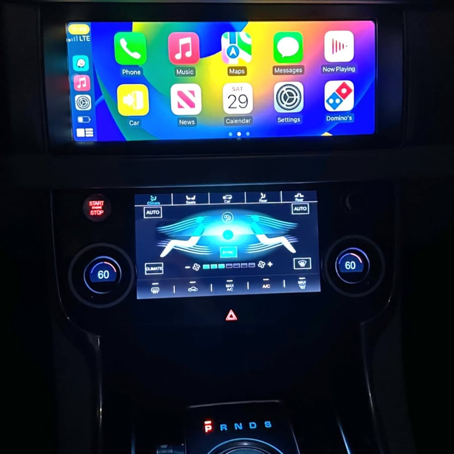طقم شاشات Jaguar XF New ficelift