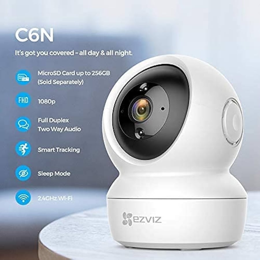 كاميرا مراقبة واي فاي داخلية من إيزفز EZVIZ - C6N