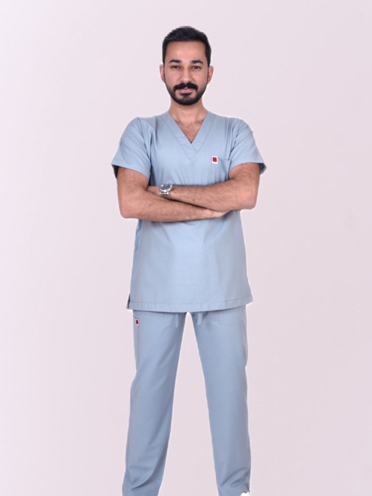 Sky Blue Scrub