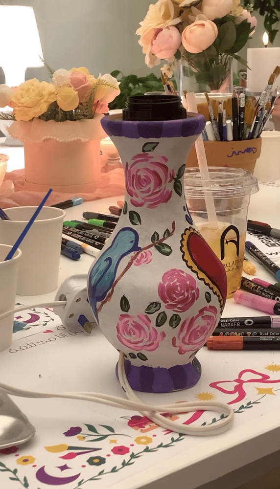 رسم على أبجورة