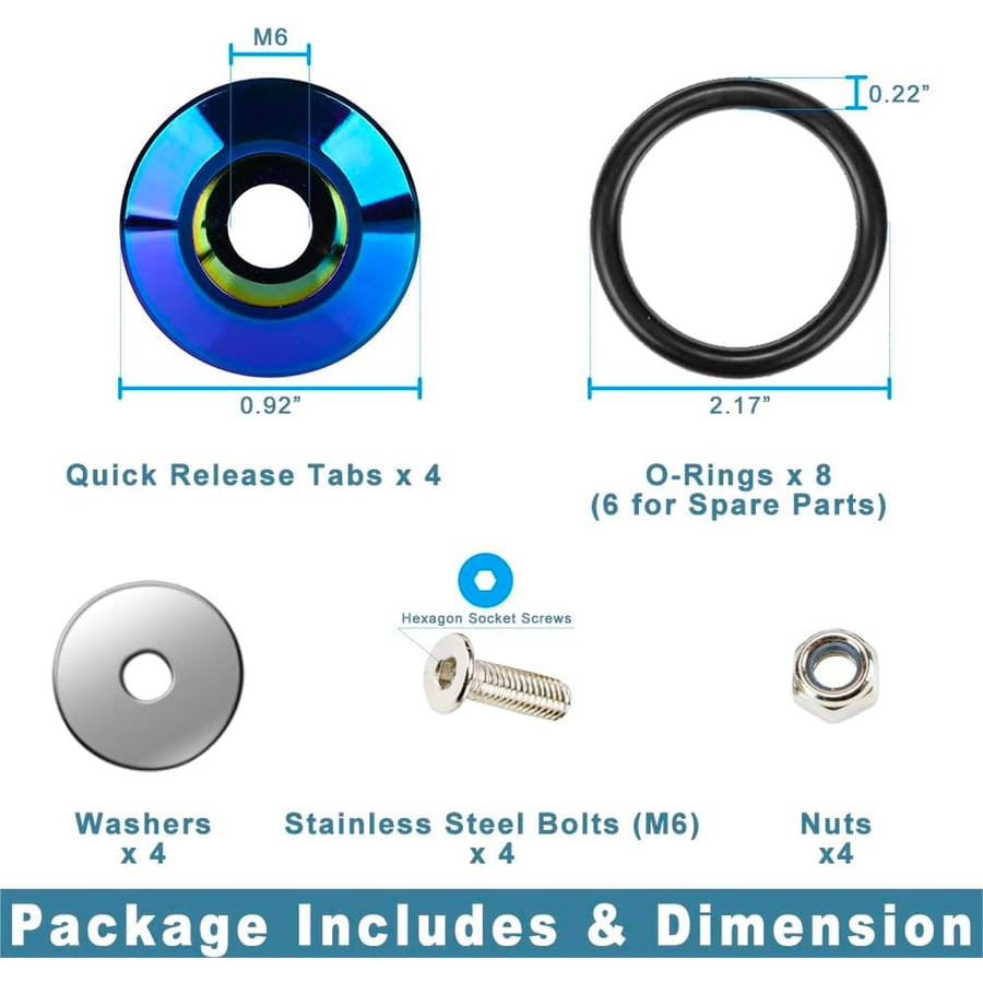 Bumper Quick Release بكرات ربط